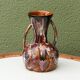 Vallauris vase, enameled ceramic