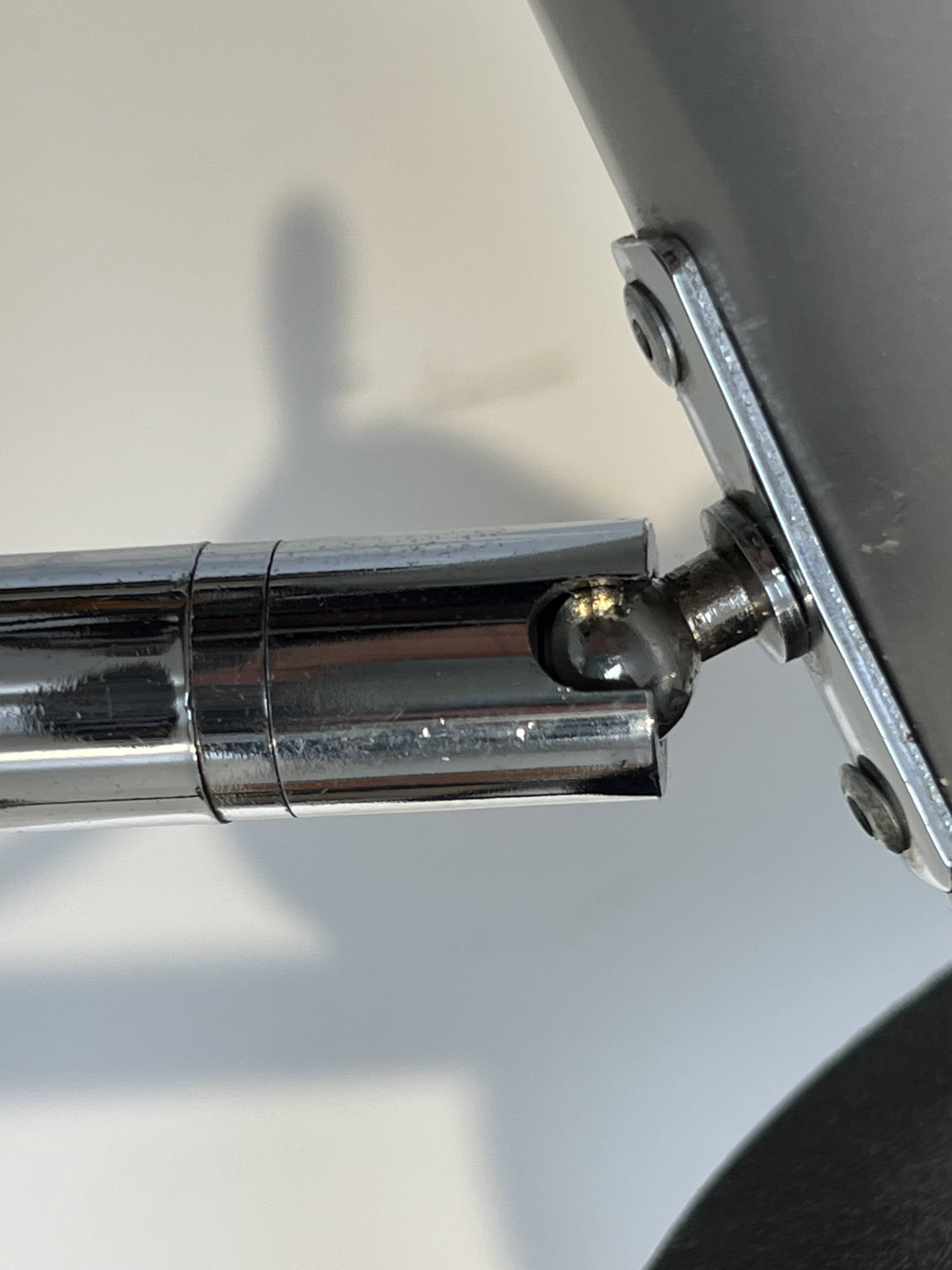 Pair of 50s Disderot Delmas spotlights in modernist style