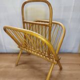 Rattan / bamboo magazine rack