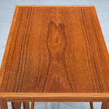 Mid-cenury teak nesting tables by Kai Winding for Poul Jeppesens