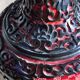Cinnabar vases