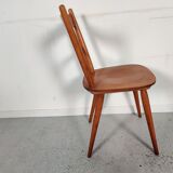 8 vintage bistro chairs 60s