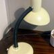 Beige metal desk lamp