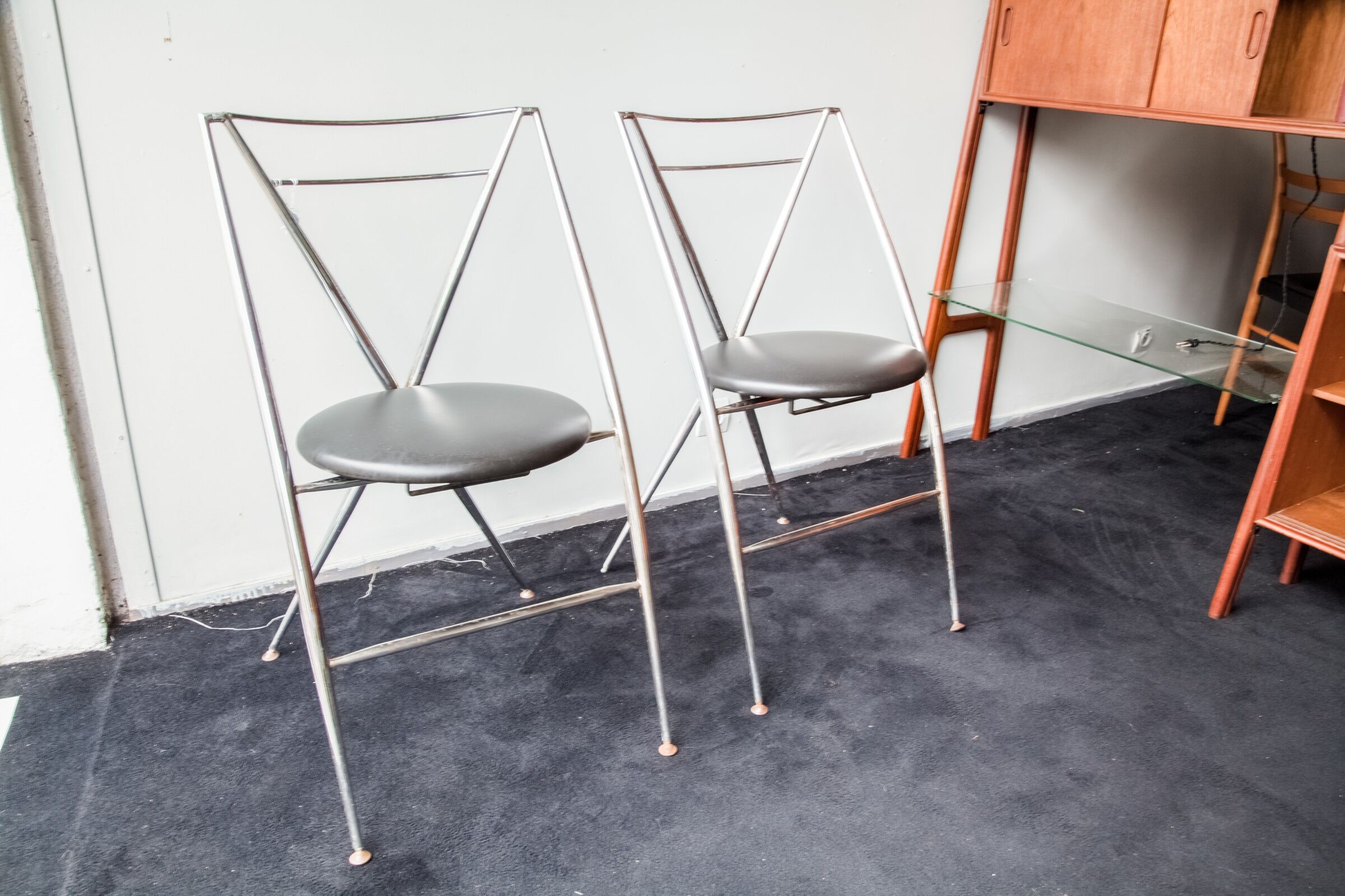 Pair of chairs model Cinderalla of Yamakato