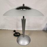 Mushroom desk lamp UNILUX vintage Design 90's. Touch switch
