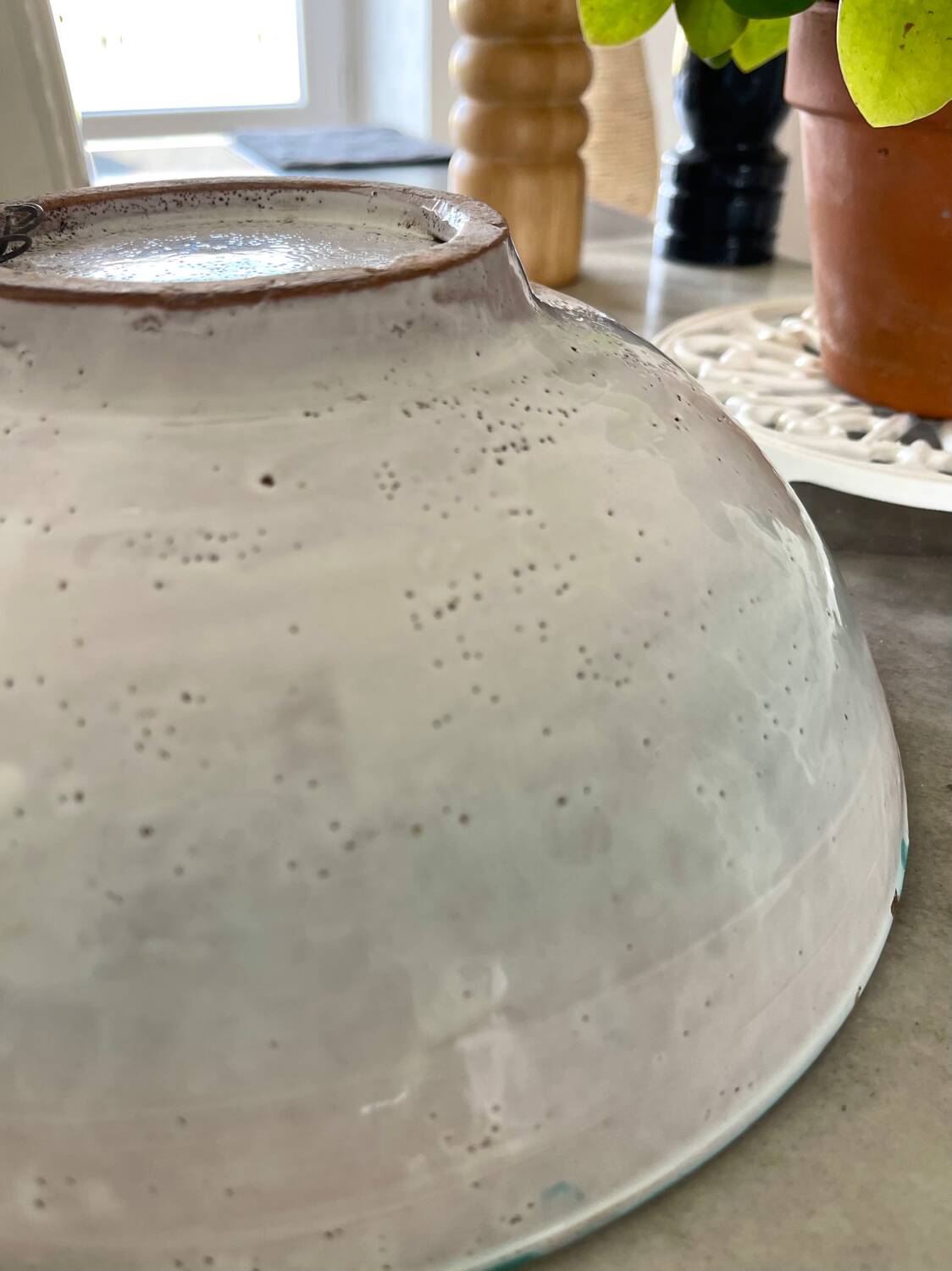 Lebrillo salad bowl from Fajalauza.