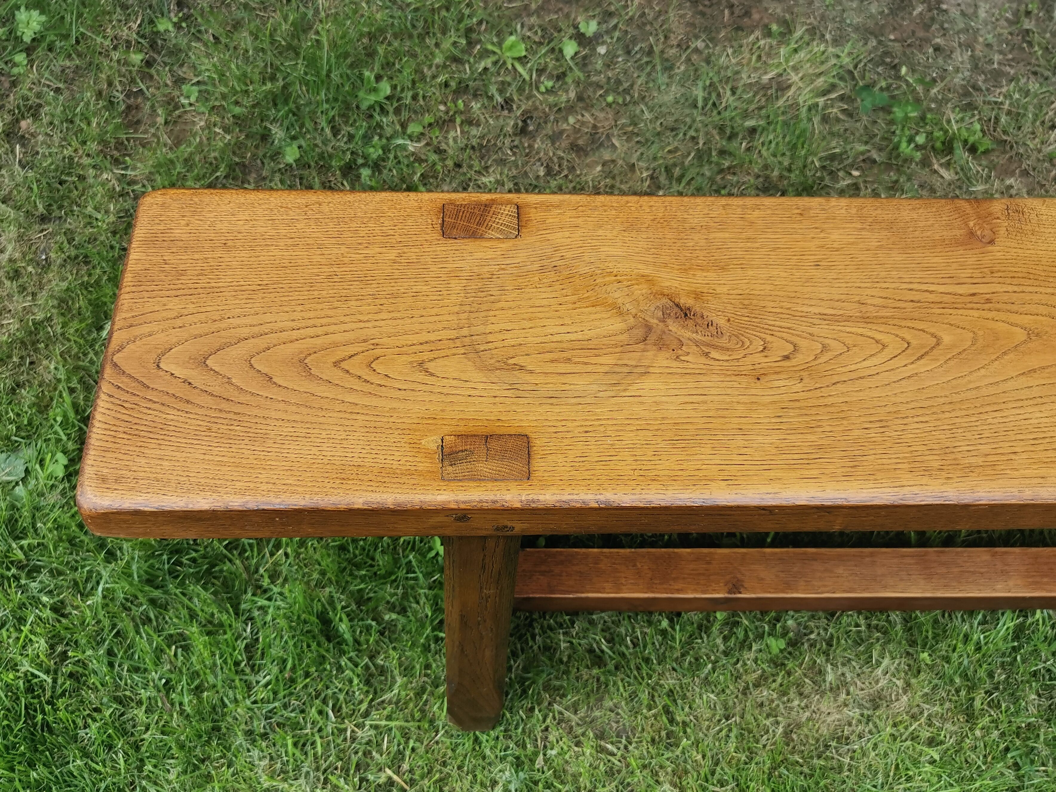Oak bench