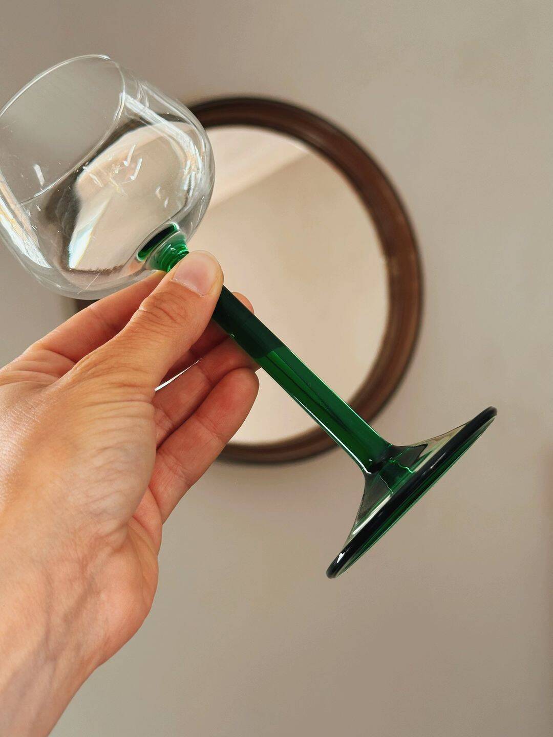 Alsatian wine glasses