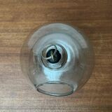 Mid-century glass hanging planter, 1960s