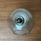 Planteur suspendu en verre du milieu du siècle, années 1960