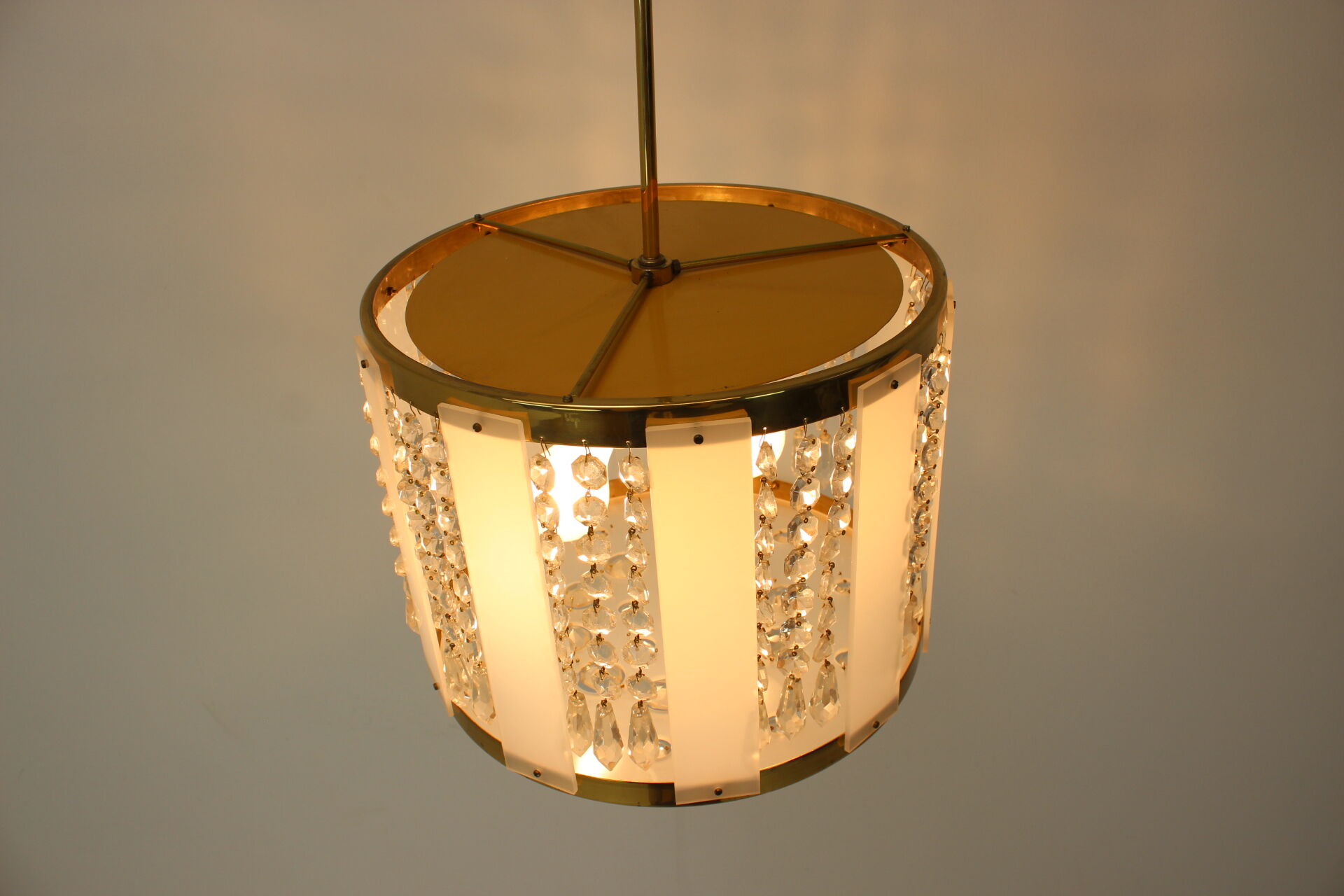Mid-Century Krystal Chandelier by Jablonecke Sklarny, 1970’s