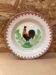 Ancienne assiette Choisy Leroi Céramique Décor au Coq