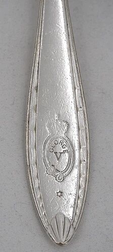 Silverware hotel Georges V, Christofle Albatros, 12 table settings, 24 pieces