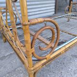 Rattan bed 1960
