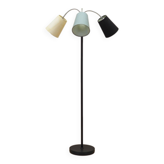 Lampadaire, design danois, années 1970, production : Danemark