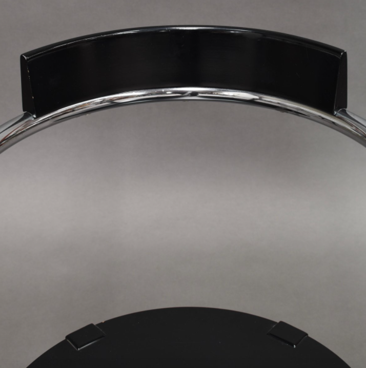 Set of 2 chrome lounge chairs by David Palterer for Zanotta italy 1980