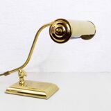 Brass desk lamp 1970