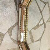 Antique mirror in gilded wood 85 x 59 cm