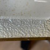 Vintage brass table lamp, Holtkötter Germany