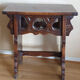 Neo-Gothic oak side table