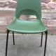 Vintage metal & plastic design chairs 1960 grosfillex