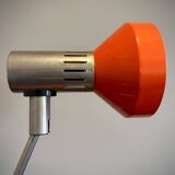 Orange retro desk lamp