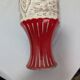 Vase Bay Keramik West Germany red vintage 70s - model 68/25