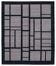 Tapis Oushak turc fait main 240 cm x 290 cm