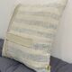 Handmade cushion in vintage fabric, Kilim style.