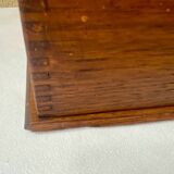 Office storage with plain curtains France JM Paillard vintage design bauhaus art deco 1900