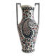 Vase amphore « cachemire » en faïence de Gien