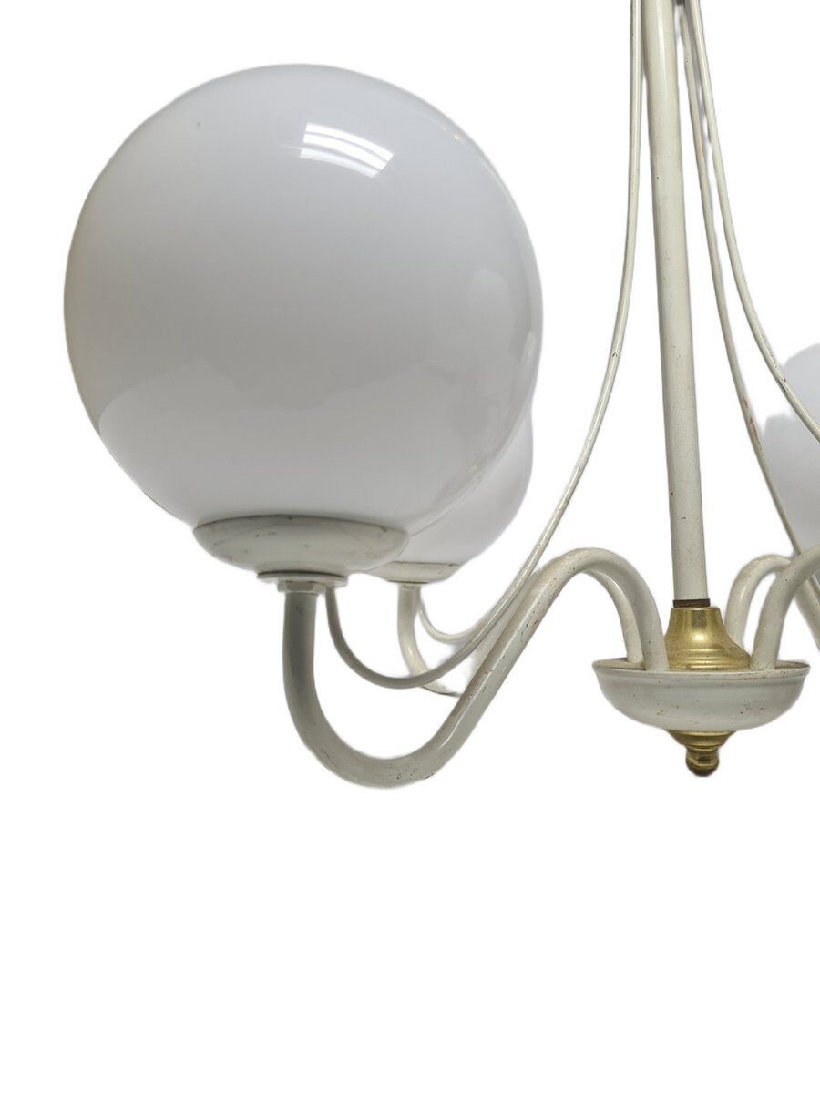 Art Nouveau chandelier, Poland, 1970s
