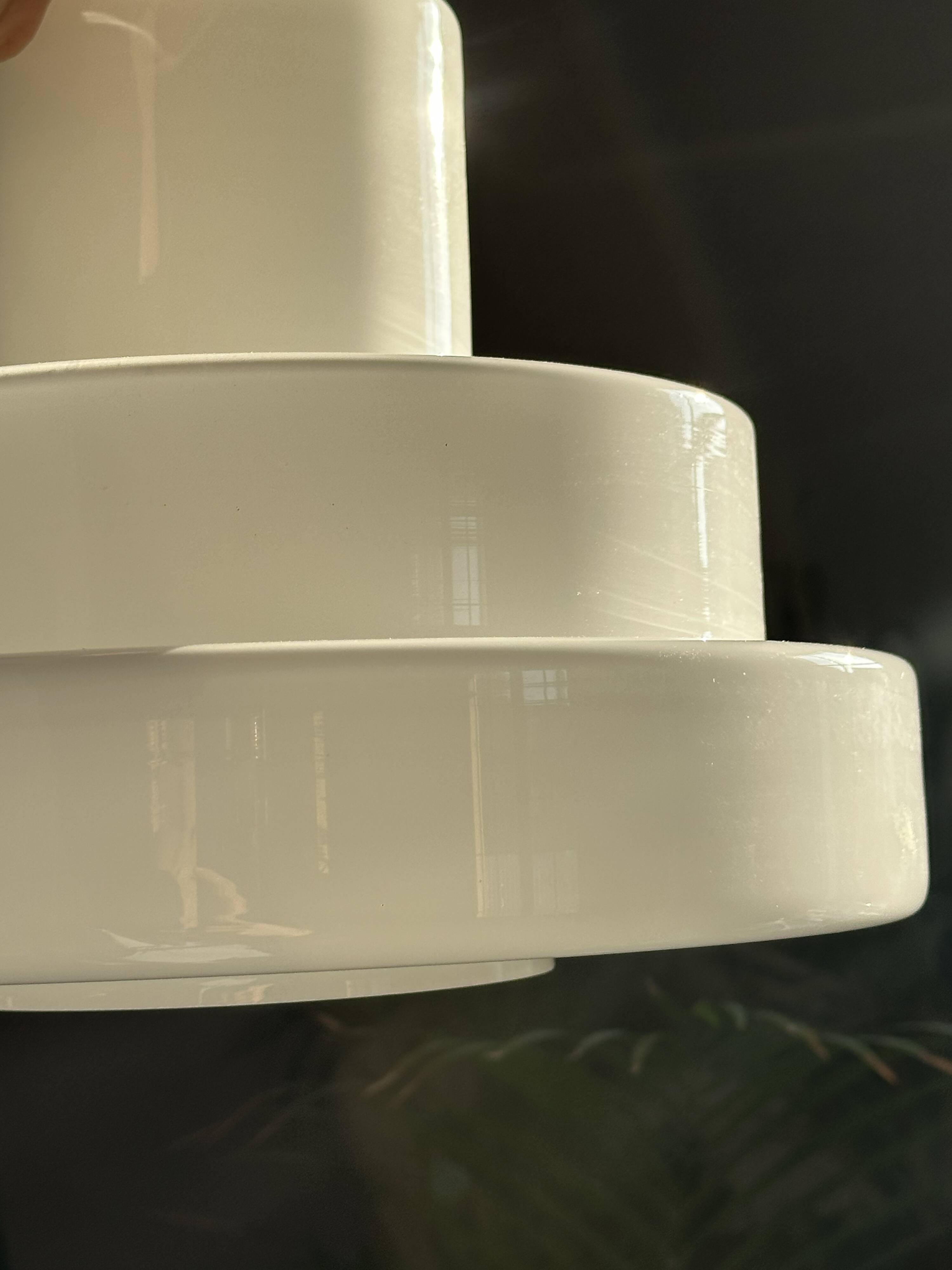 White vintage suspension – 70s style