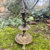 Large bronze candlestick from the Napoleon III period