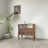 60s mirrored chest of drawers