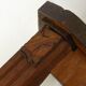 Small wooden Art Deco side table.