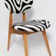 Mid-century zebra chair type 200/128 by Juliusz Kedziorek, Europe, 1960s