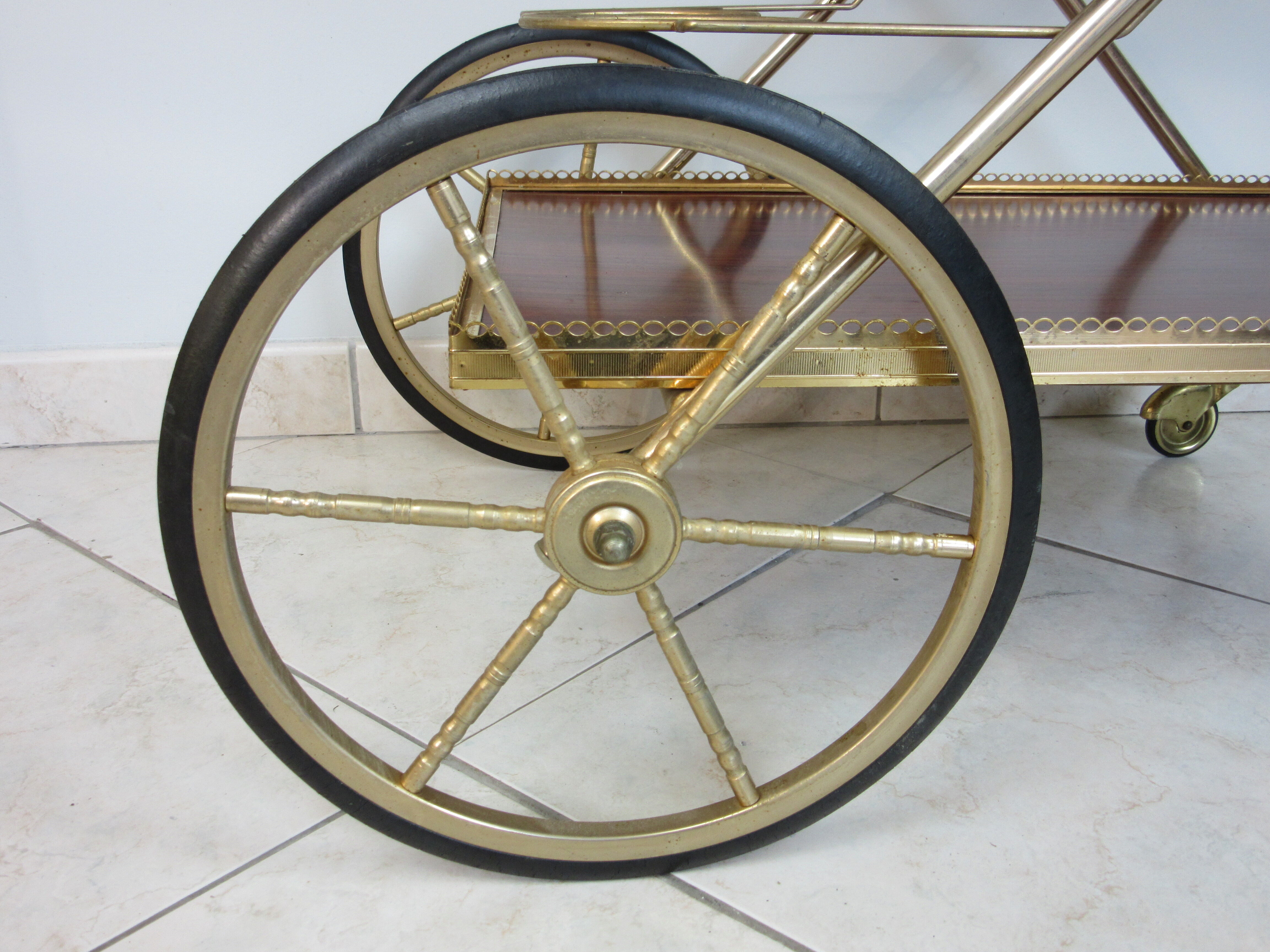 Desserte roulante années 70