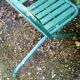 Folding garden bench