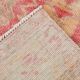 Tapis vintage antique rouge et crème 5x9 142x267 cm SK 19962