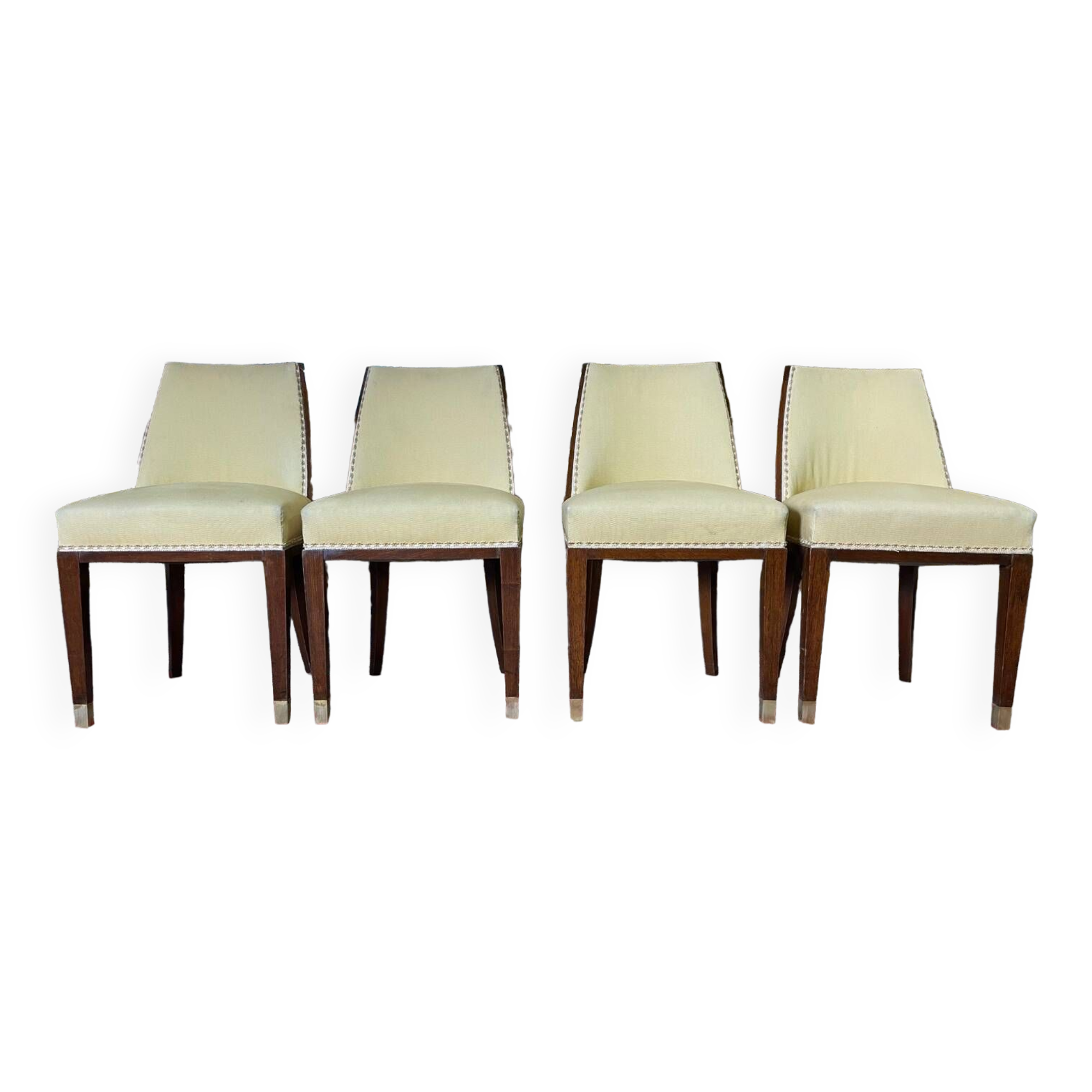 Suite of 4 Art Deco period chairs