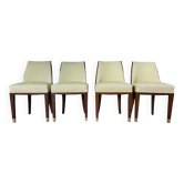 Suite de 4 chaises époque Art Déco