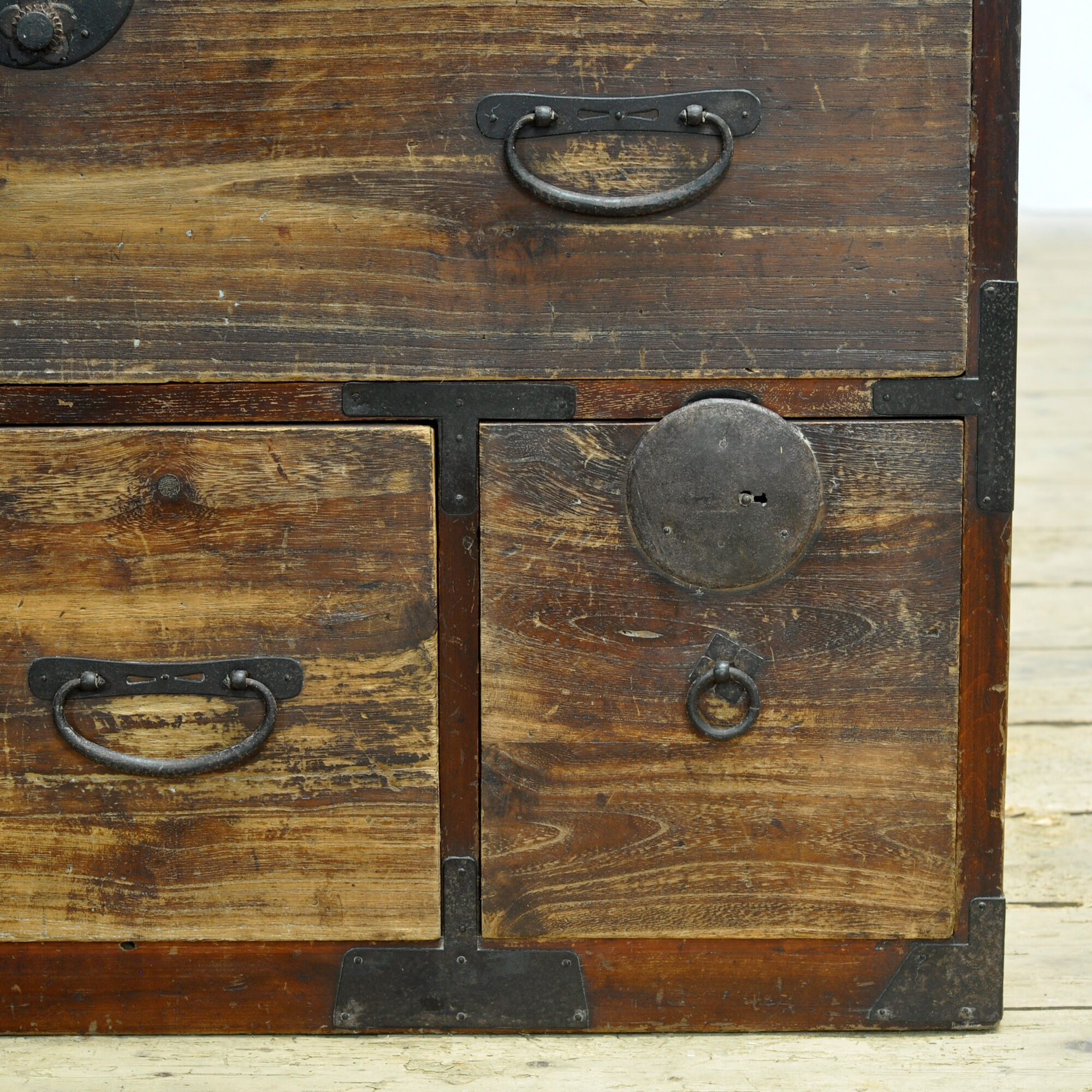 Commode Tansu japonaise, vers 1870