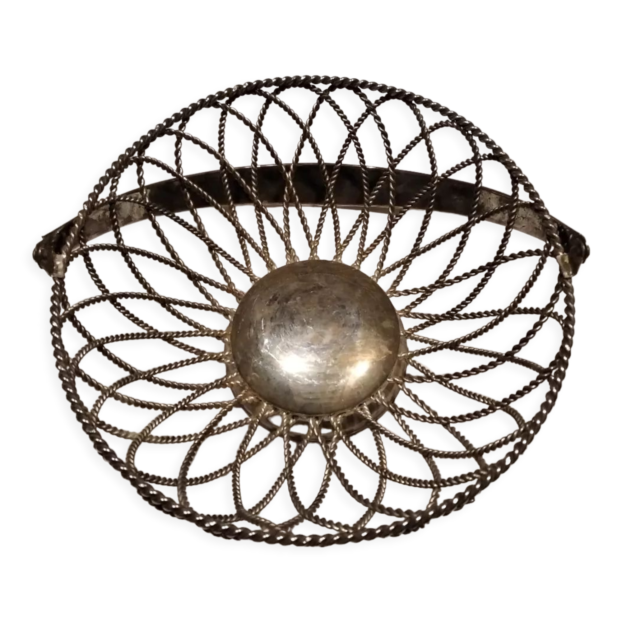 Vintage bread basket, fruit