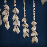 Balinese hanging lamp in curly shells