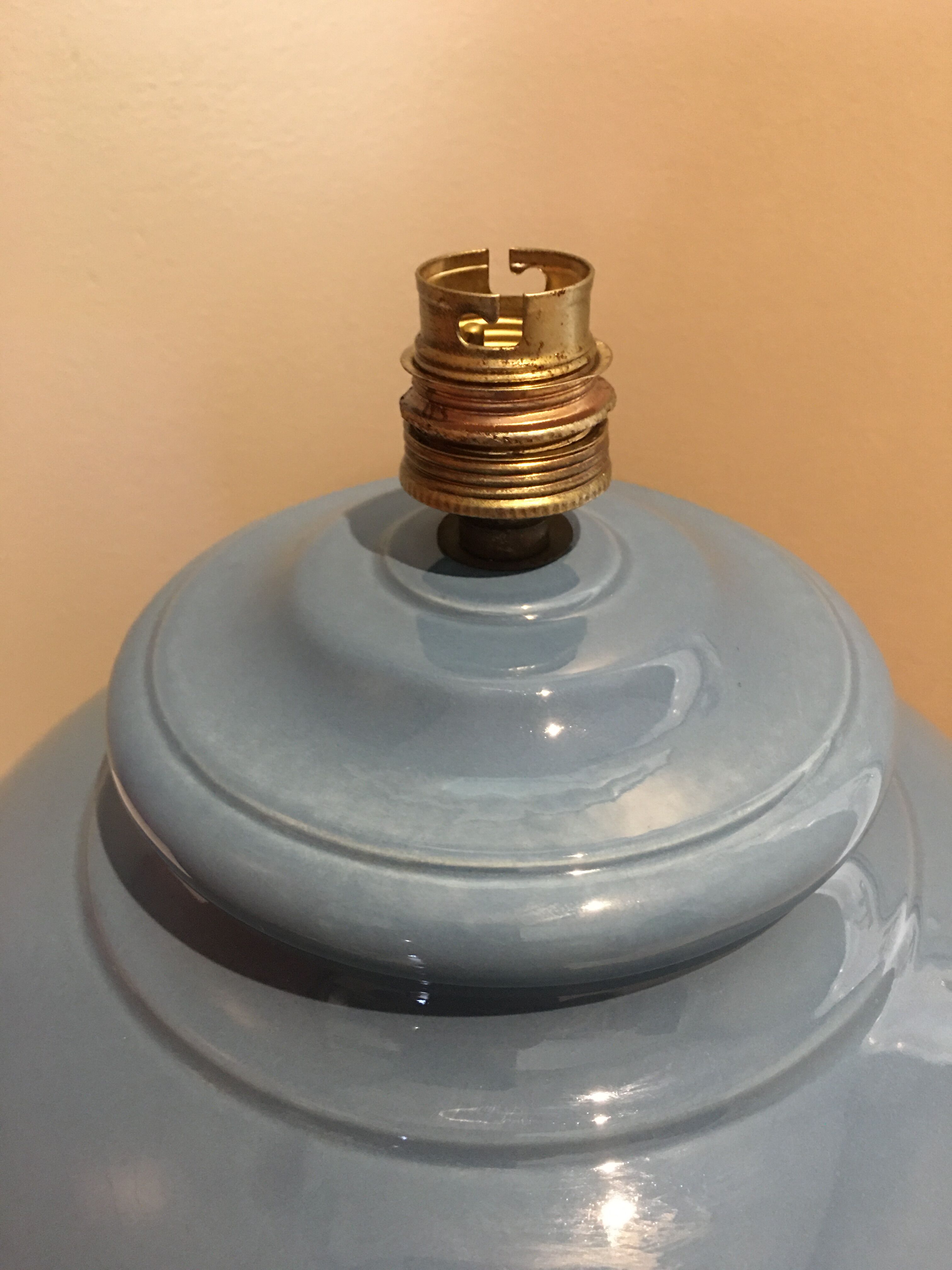 60's vintage lamp foot