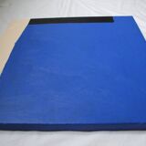 Blue trio original painting on stretched canvas 80x80