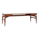 Table basse en teck de milieu de siècle par Johannes Andersen pour Trensum Möbelfabrik,