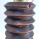 Solid wood lamp base by Charles Dudouyt