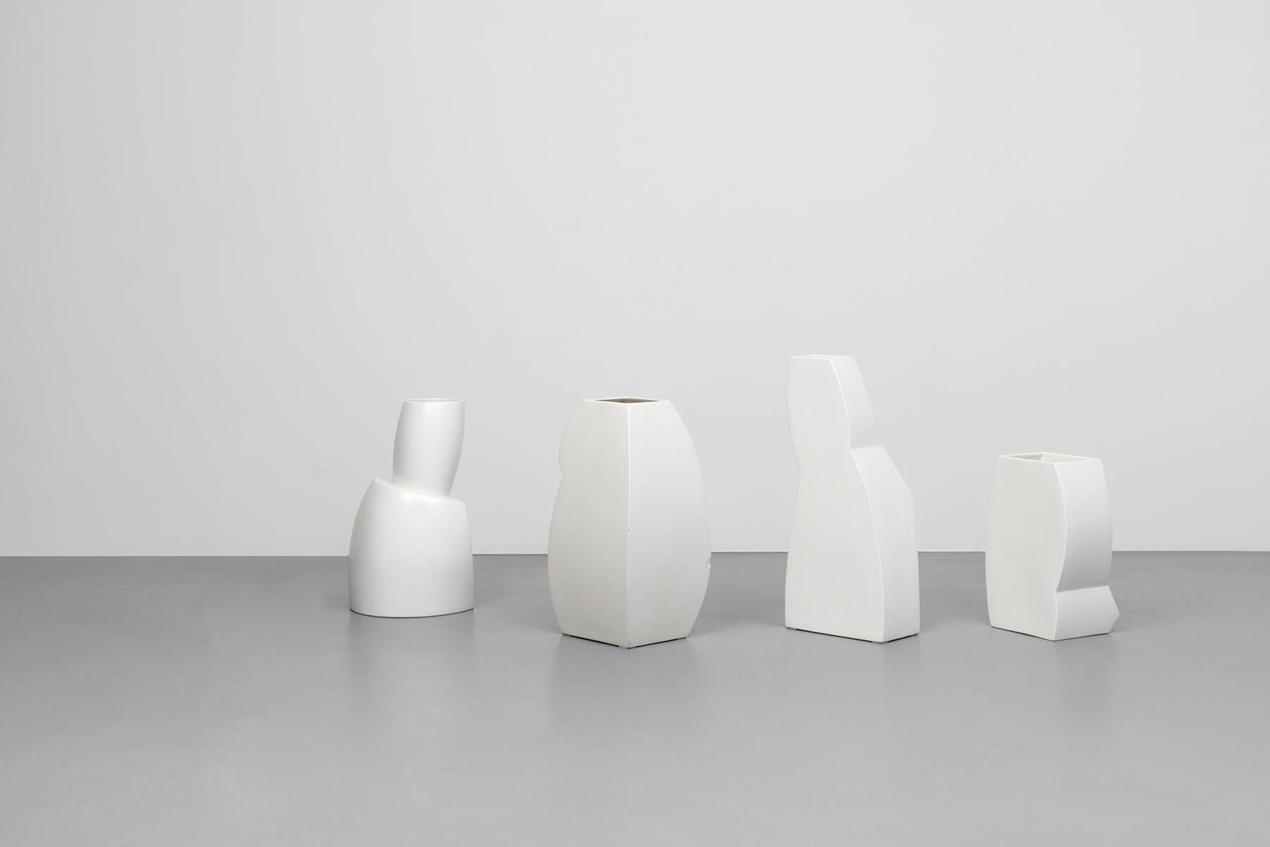 Rockley vases by George J. Sowden edition Driade circa 1980